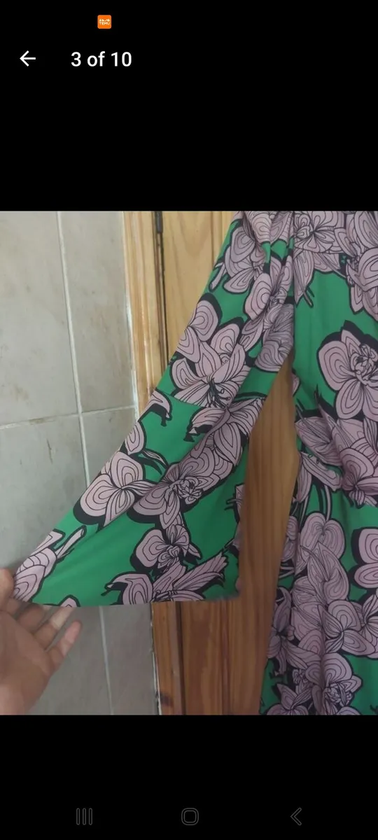 S Heach Floral wrap dress with tags (free post) - Image 4