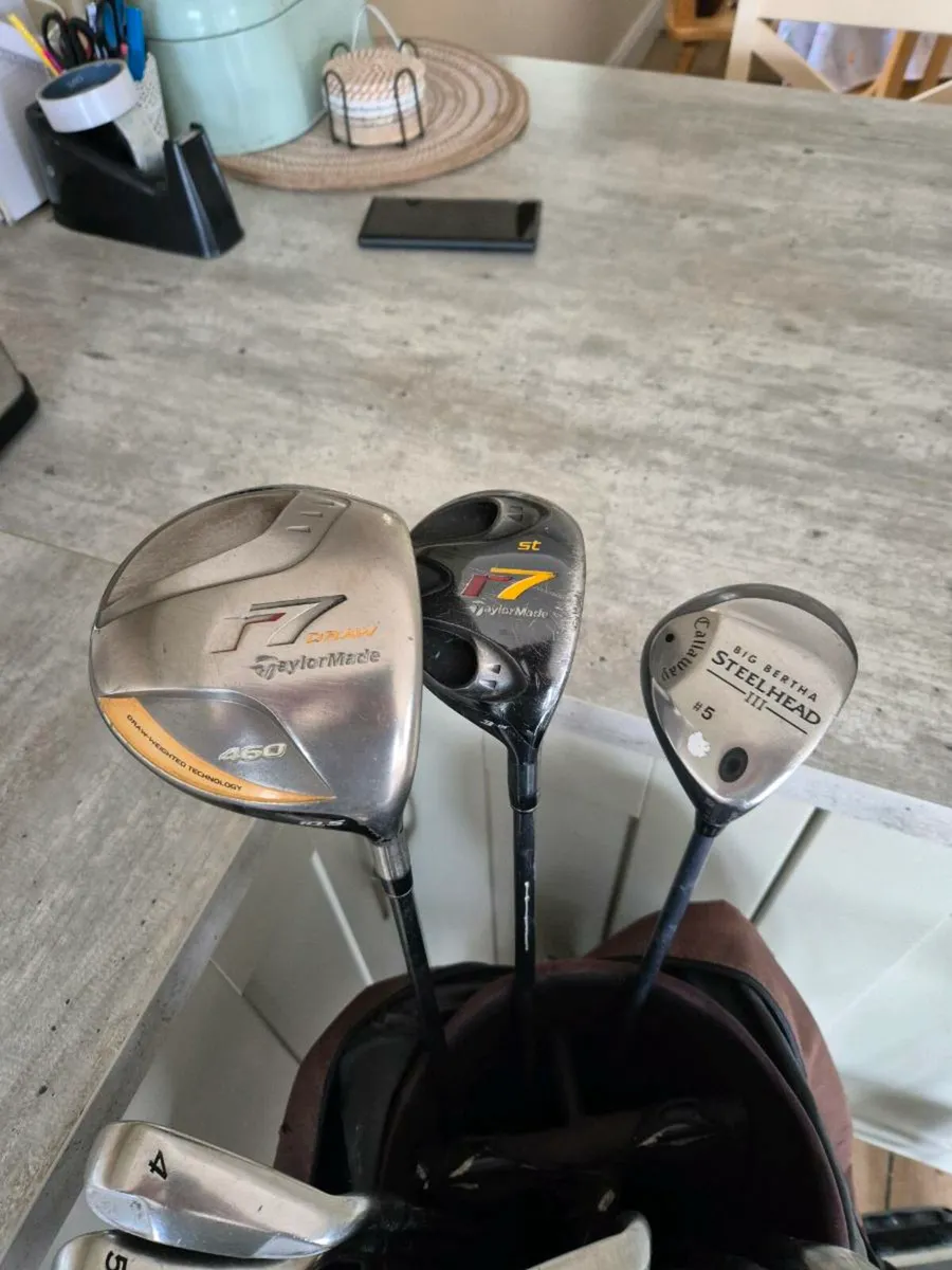 Golf Set & Trolley - Image 2