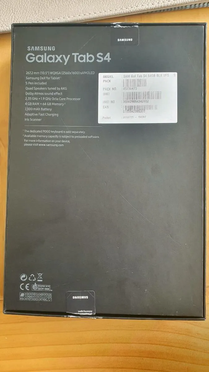 Samsung Tab S4 S pen 64Gb sAMOLED LTE - Image 3