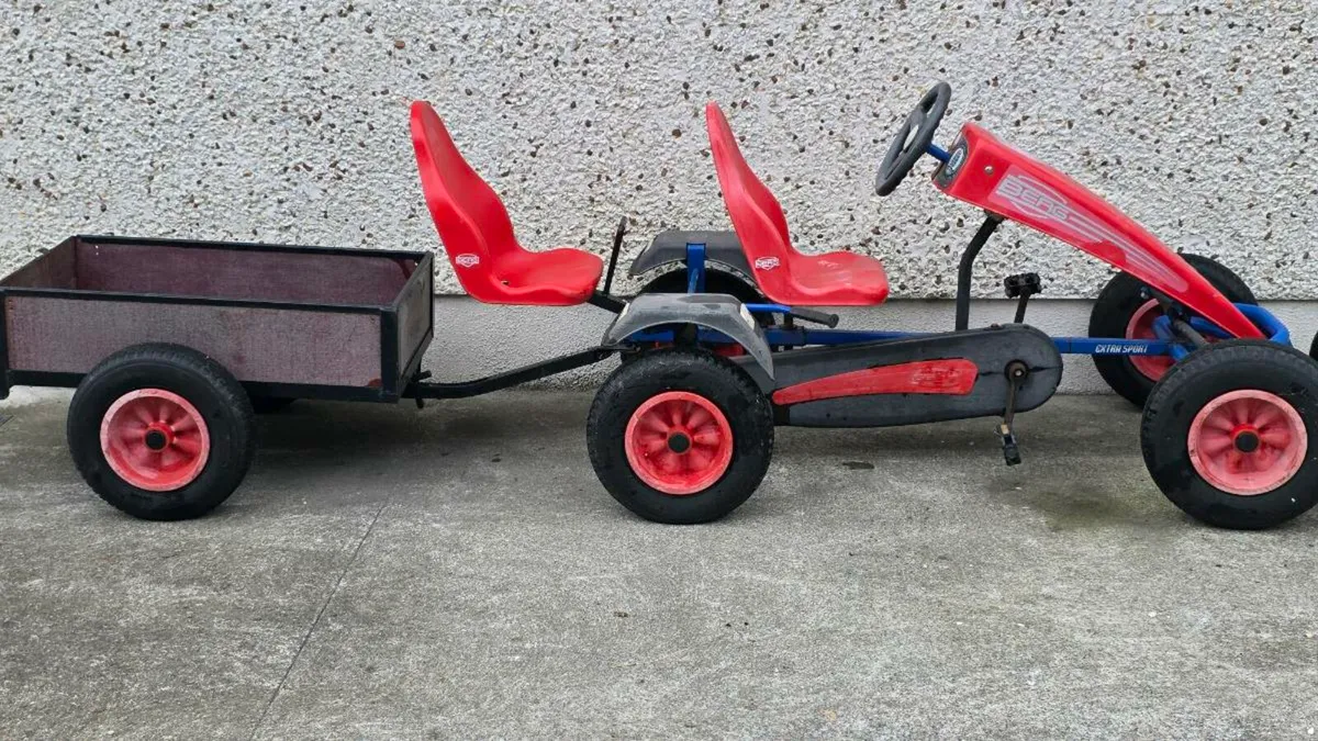 Go Cart, Berg & John Deere - Image 2