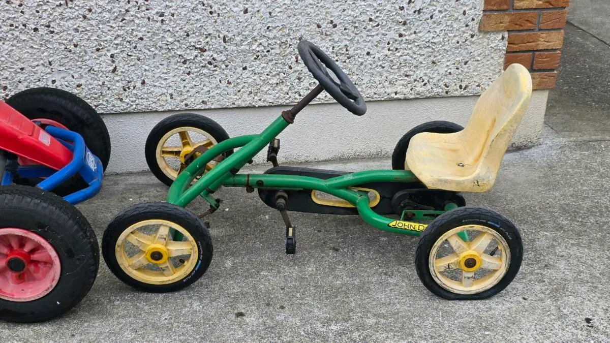 Go Cart, Berg & John Deere - Image 3