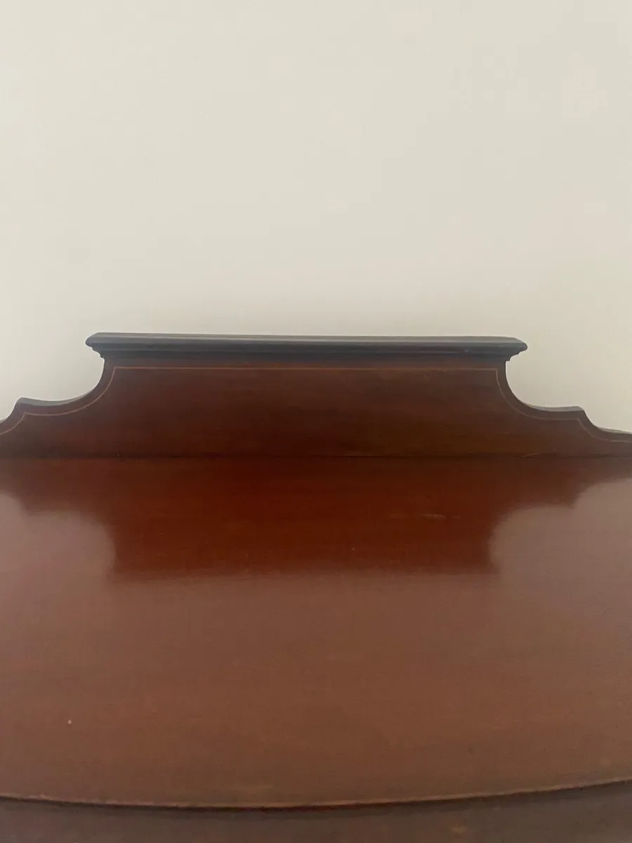 Vintage mahogany display cabinet - Image 3