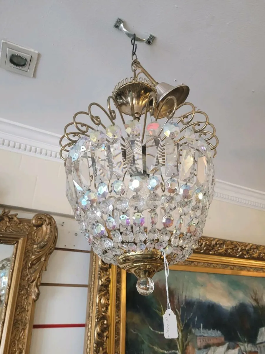 French crystal chandaliers