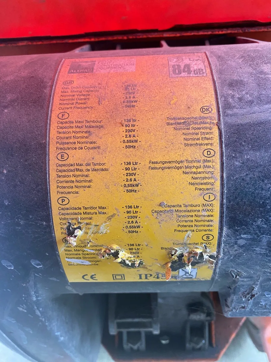 Belle cement mixer - Image 3