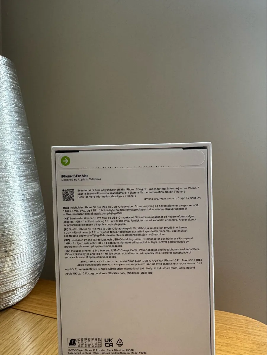 Brand new Apple iPhone 16 PRO MAX (SIM FREE) - Image 2