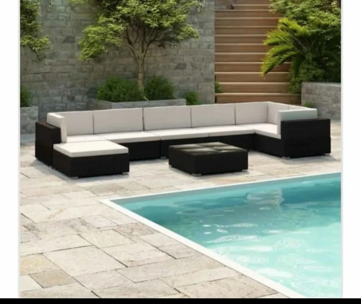 Brand new!!! 8 piece Outdoor sofa - Image 1