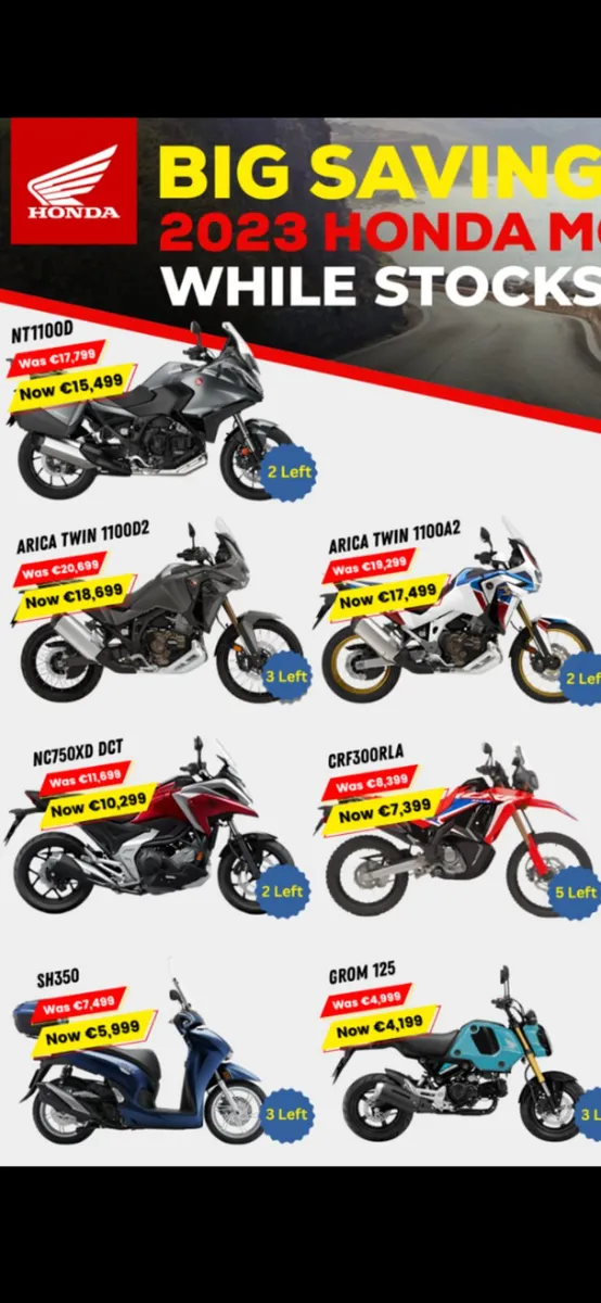 Honda’s Latest Special Offer @ Doherty Motorcycles - Image 2
