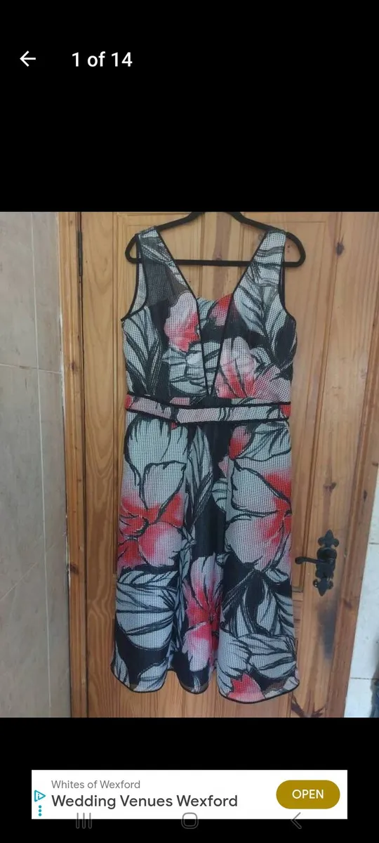 Luis Civit floral midi dress (free post) - Image 1