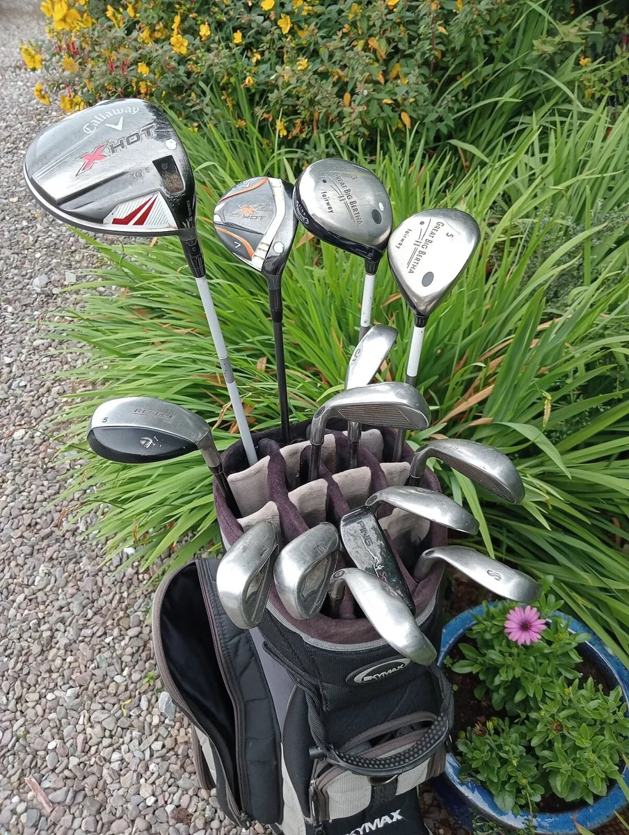 Set of Callaway graphite Golf Clubs
