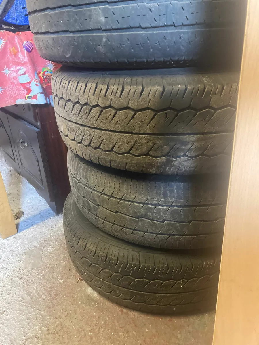 Fiat ducato tyres and rims - Image 1
