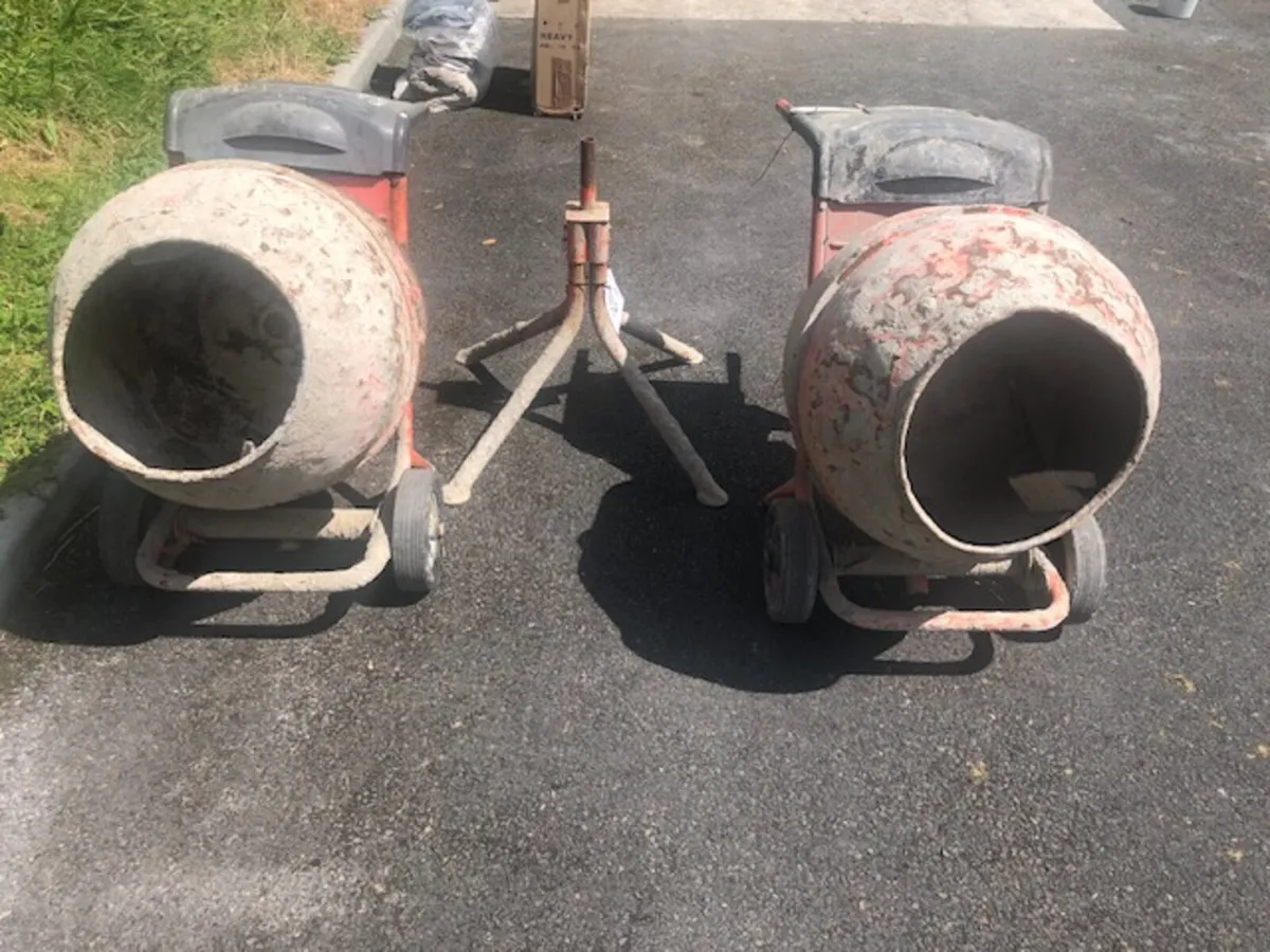 Cement Mixers. - Image 1
