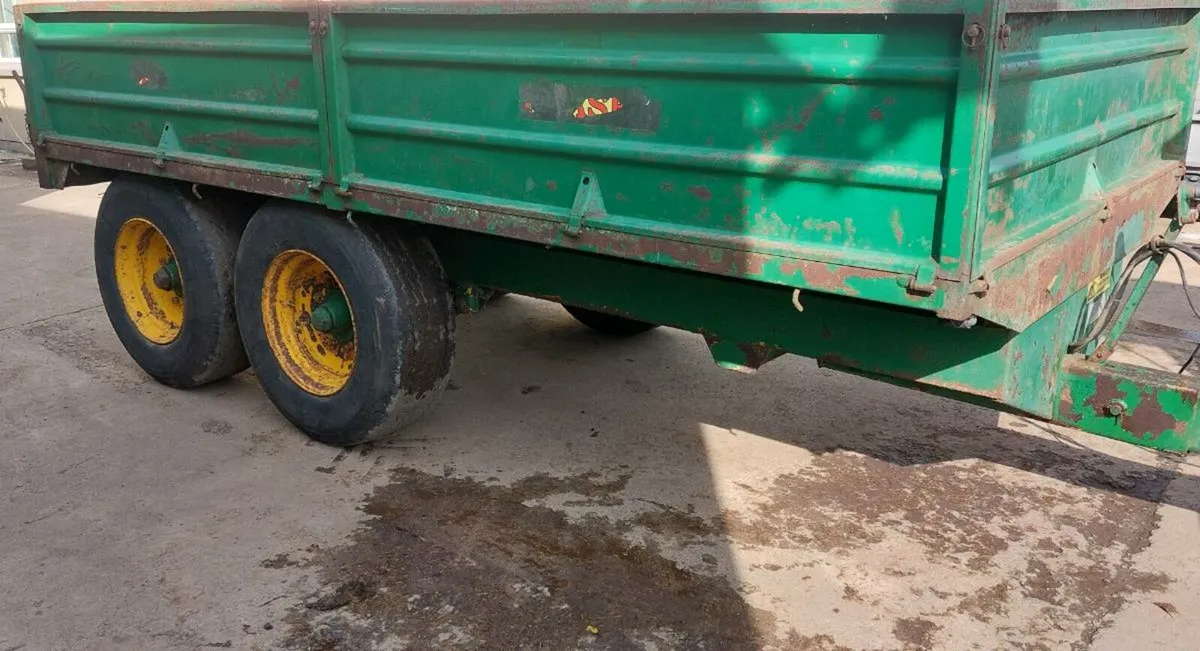 Frazer 15x7'6 tipper trailer super singles twin ra - Image 4