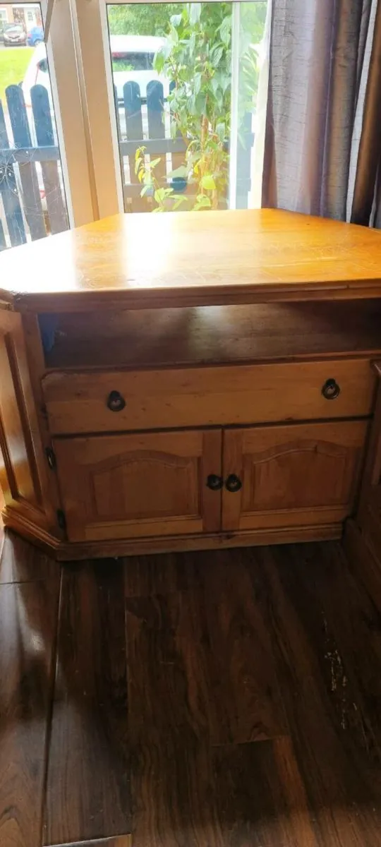 Solid Pine TV Cabinet - Image 2