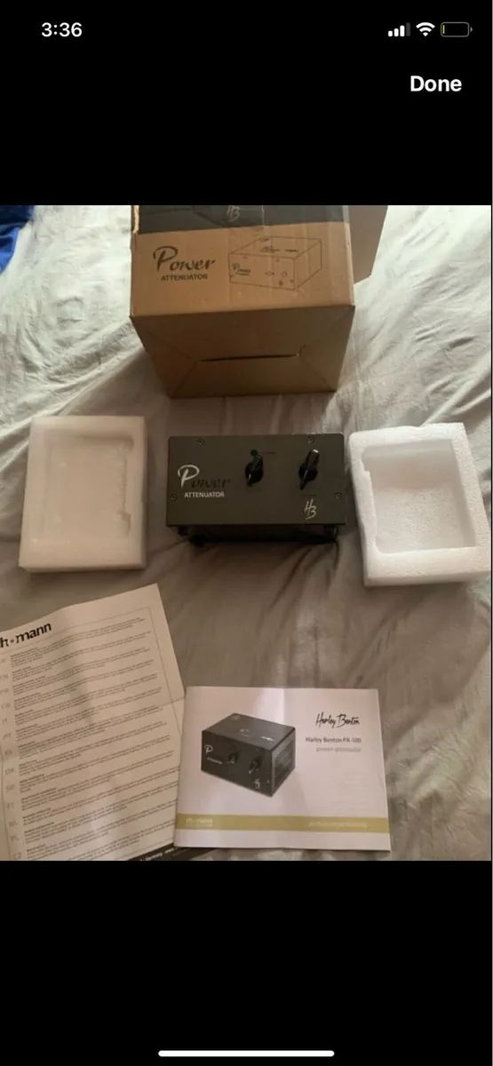 Guitar amp :Power attenuator unit - Image 1