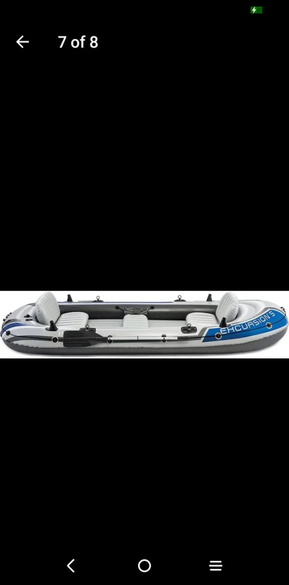 Intex excursion 5 inflatable boat - Image 3