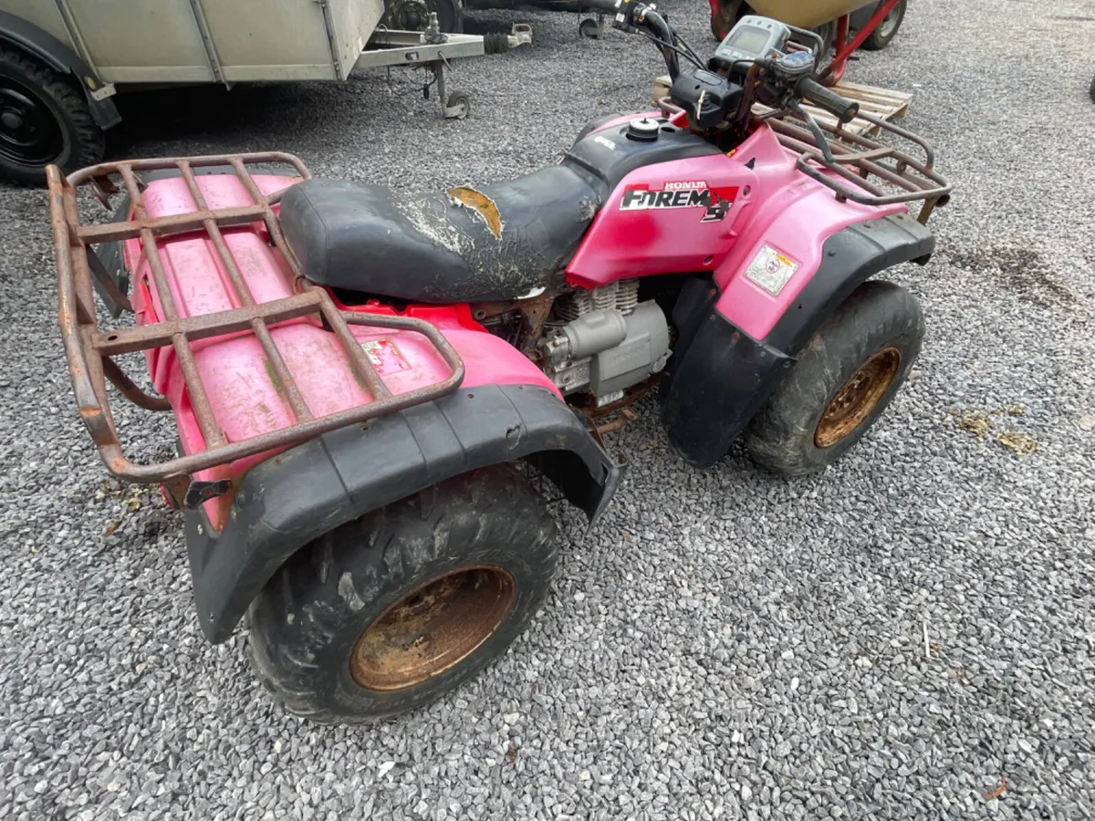 Honda 450 4x4 farm quad - Image 3