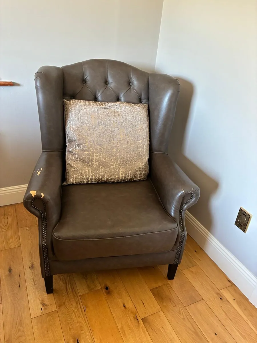3 seater couch and armchair - Image 3