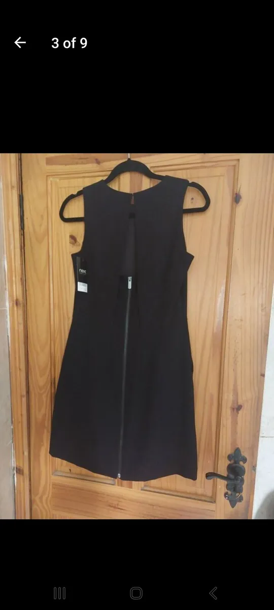 Next new black mini dress (free postage) - Image 3
