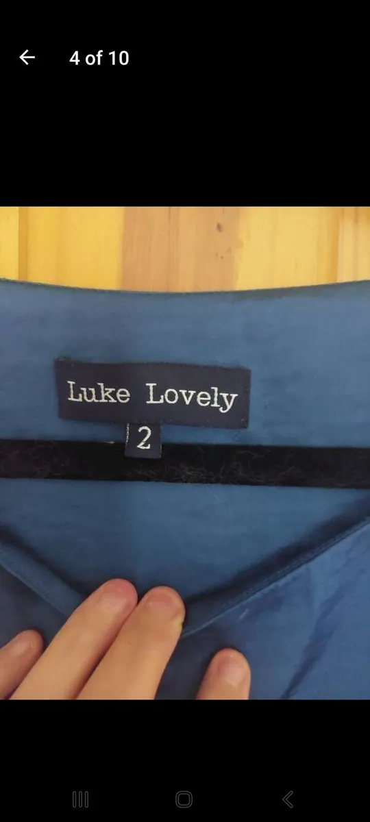 Luke Lovely floral top (free postage) - Image 4