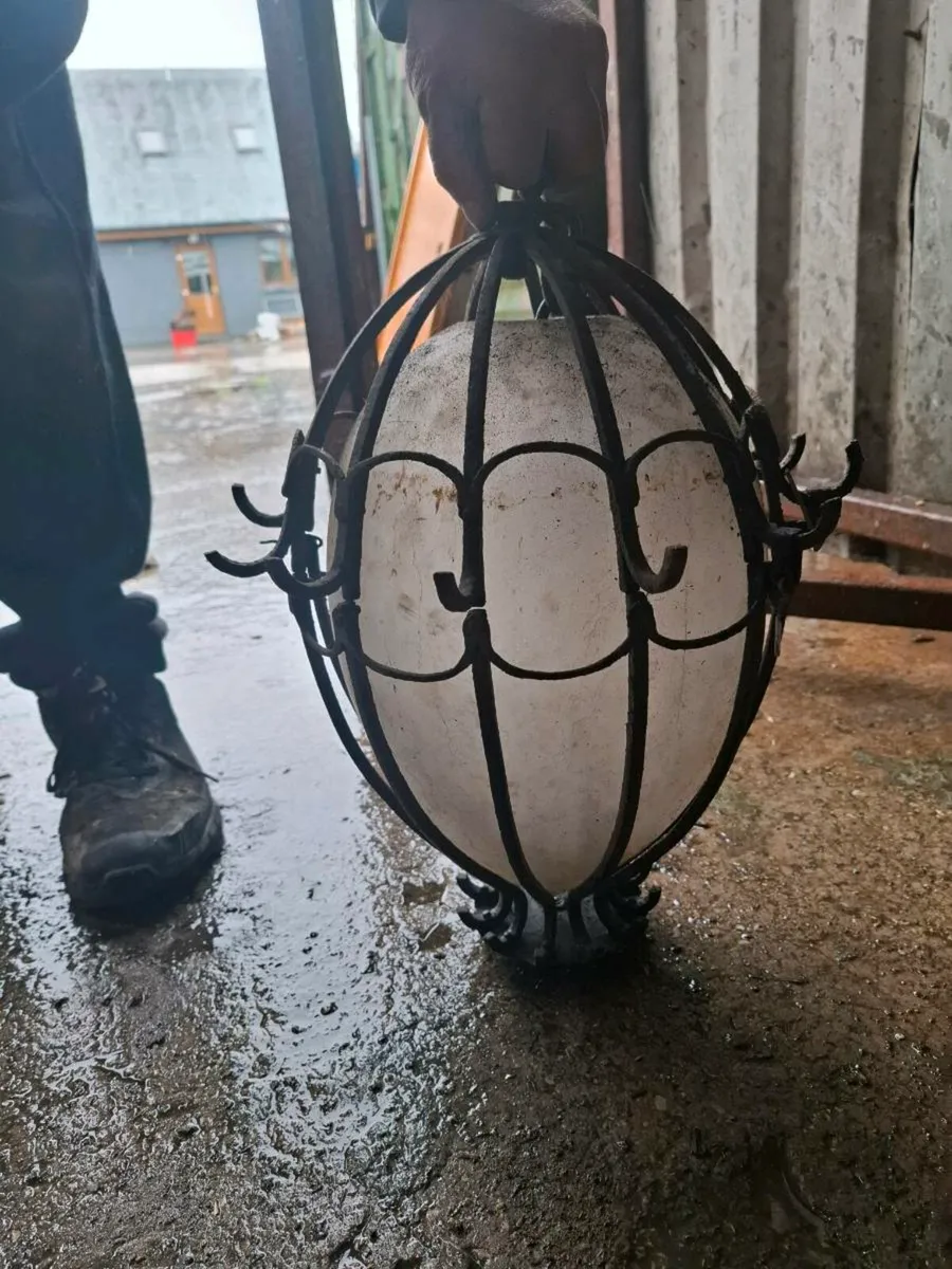 Antique pendant light
