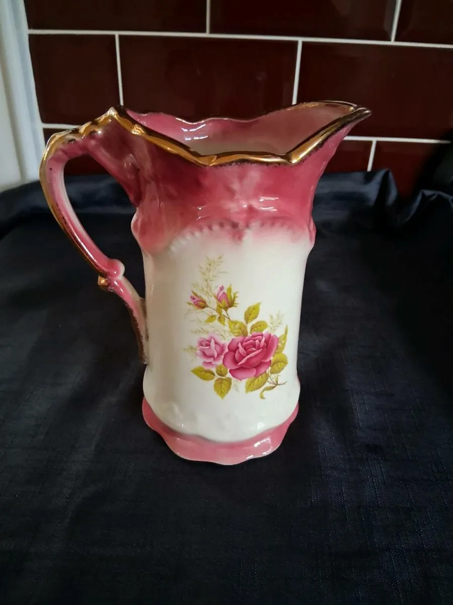 Long Shaped Bowl & Jug - Image 2