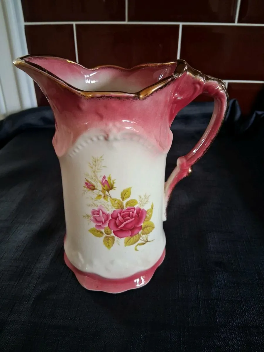 Long Shaped Bowl & Jug - Image 3