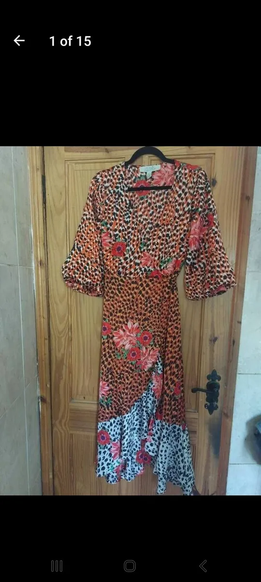 Liquorish multi coloured wrap dress (free post) - Image 1