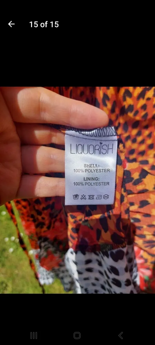 Liquorish multi coloured wrap dress (free post) - Image 3