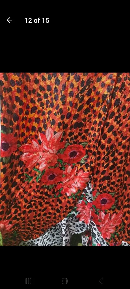 Liquorish multi coloured wrap dress (free post) - Image 4