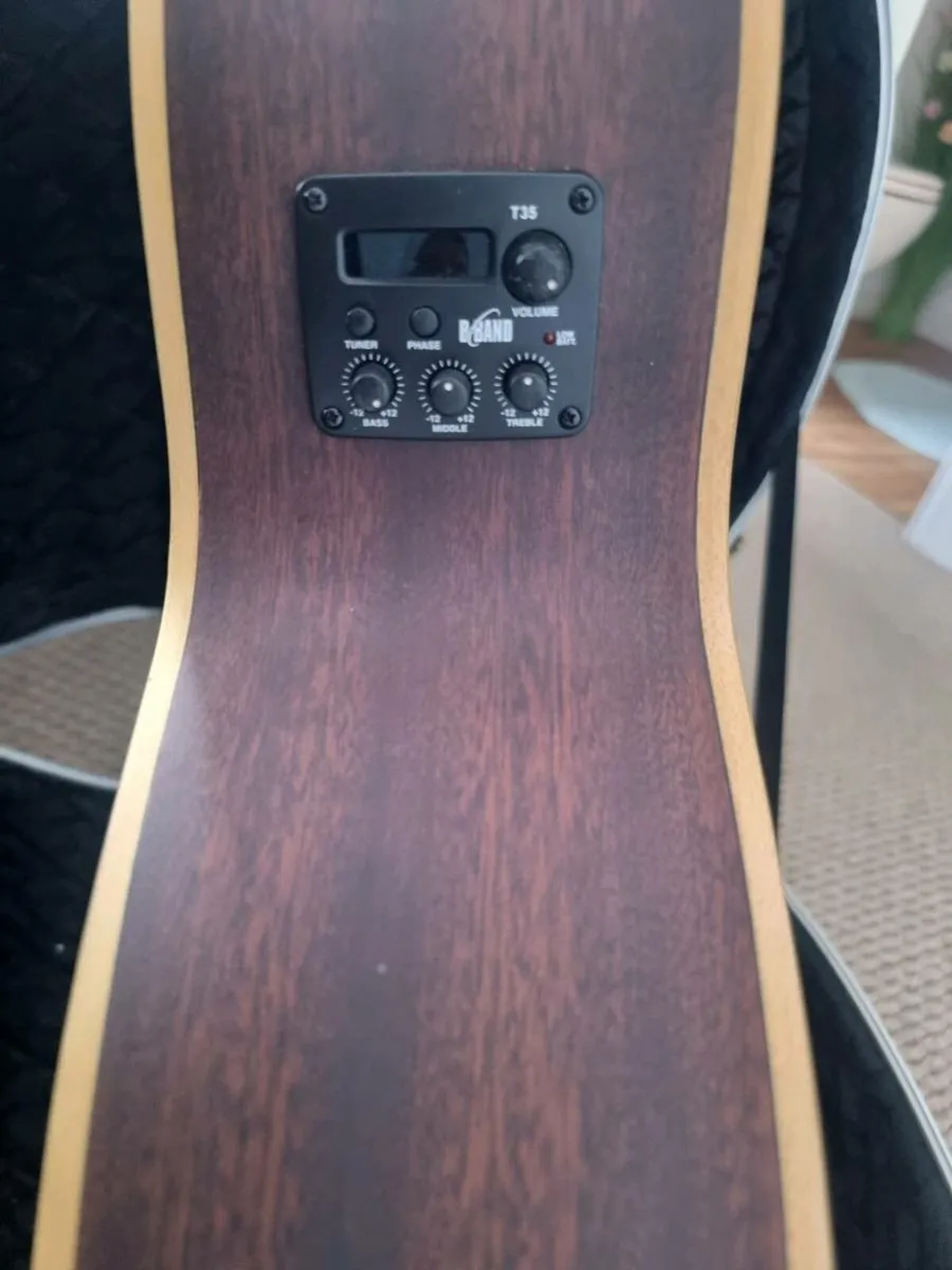 Semi acoustic bass guitar - Image 1