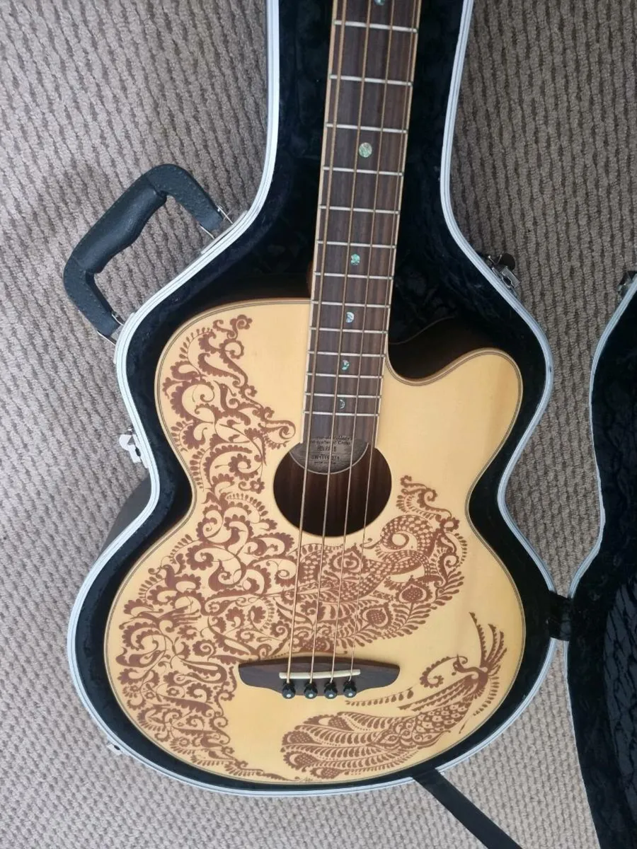 Semi acoustic bass guitar - Image 2