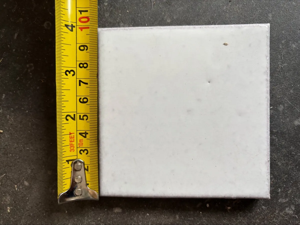 French hand made tiles, white high gloss - Image 4