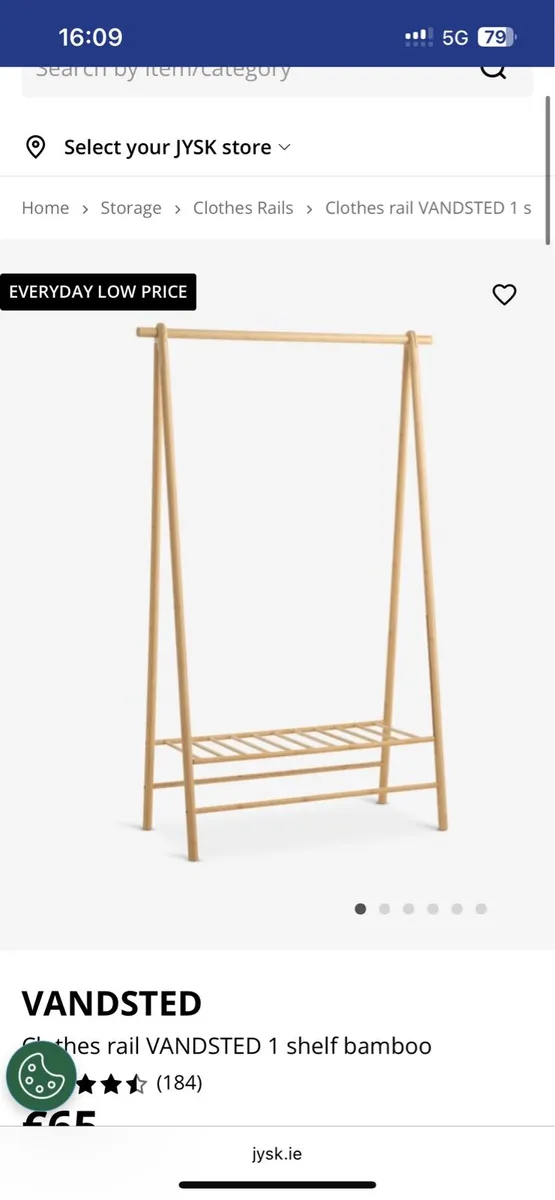 Clothing rack Jysk - Image 1