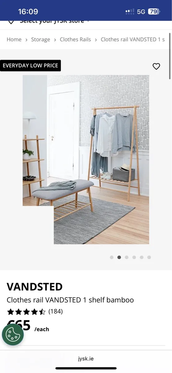 Clothing rack Jysk - Image 2