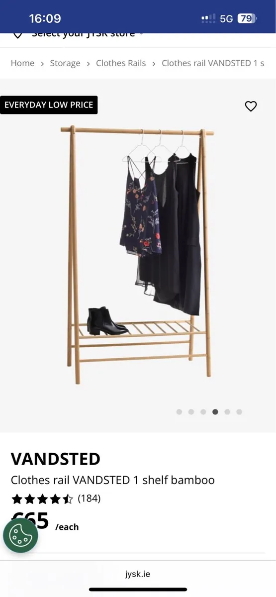 Clothing rack Jysk - Image 3