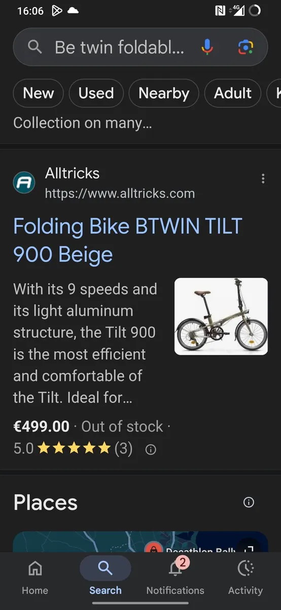 Btwin foldable bike - Image 3