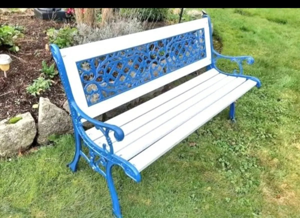 Cast iron Garden bench