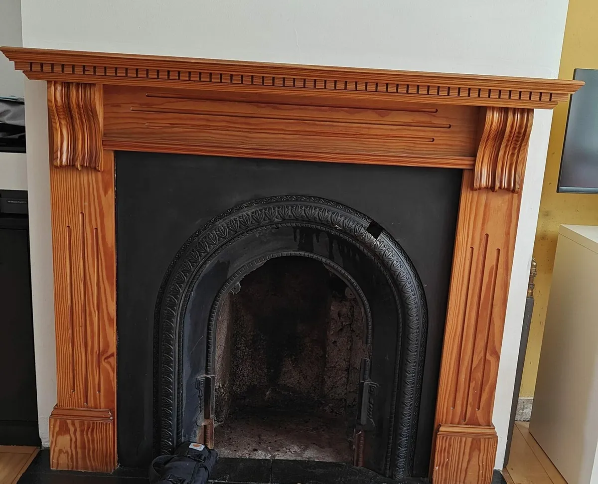 Door & fire place surround - Image 1