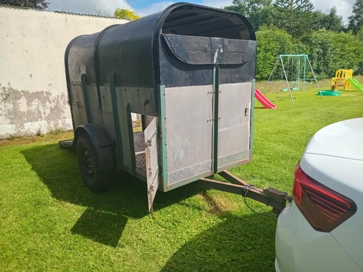 Aluminium Livestock Trailer ( 8ft x 4ft ) - Image 1
