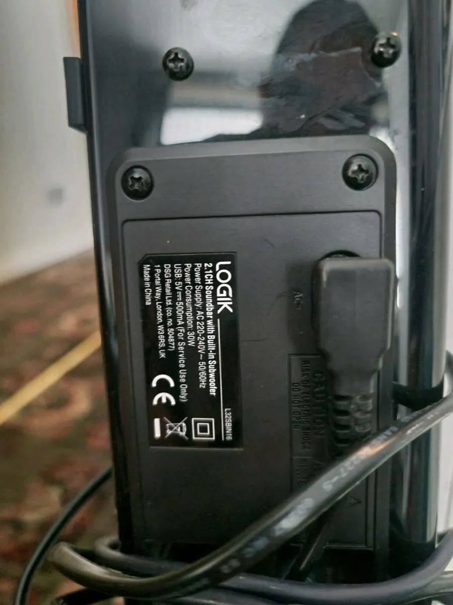 Logik subwoofer soundbar - Image 3