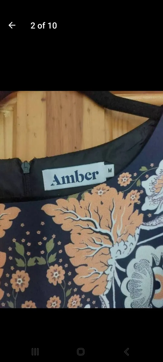 Floral dress from label 'Amber'(free postage) - Image 2