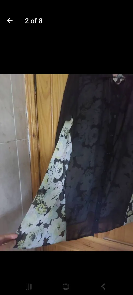Evans floral blouse size 22 (free postage) - Image 2
