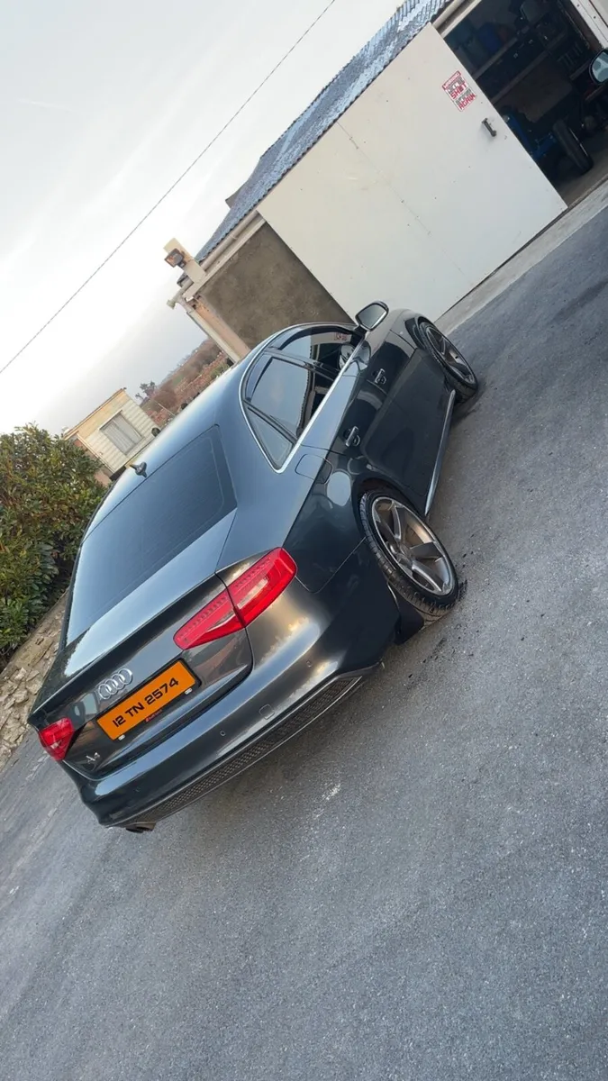 2012 Audi A4 sline Black edition - Image 2