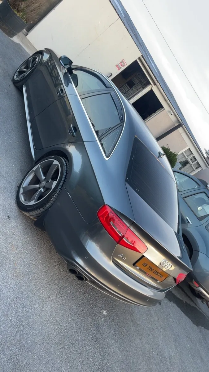 2012 Audi A4 sline Black edition - Image 3