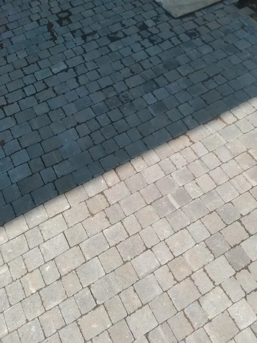 Brick paving