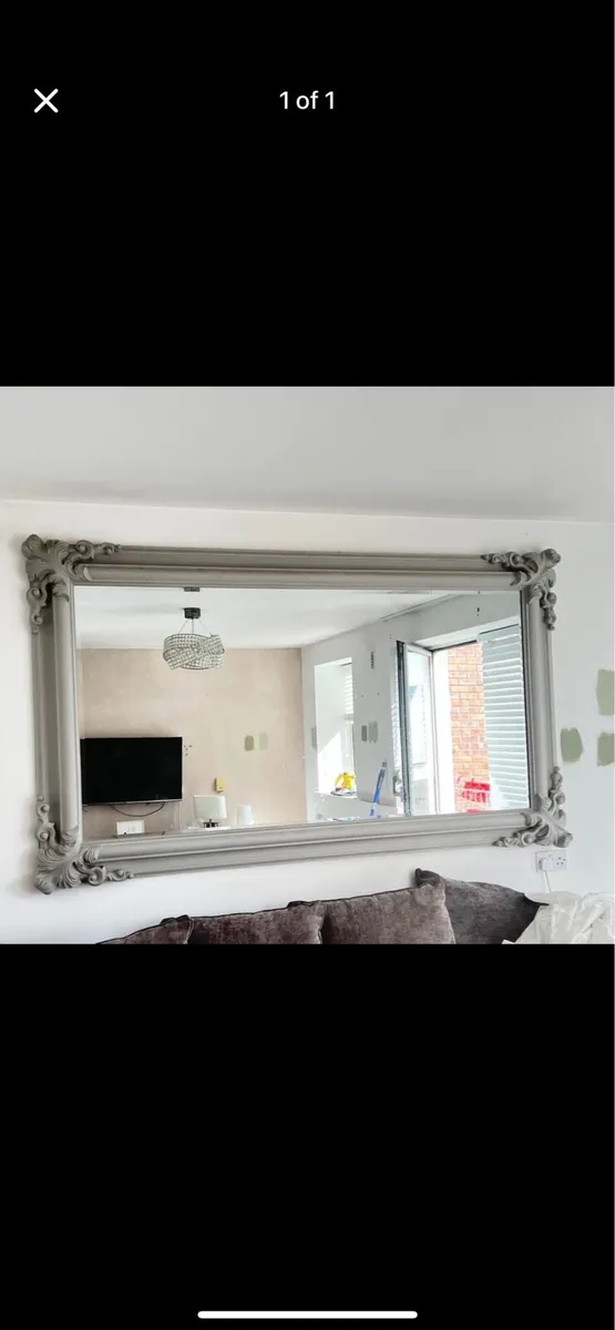 Paul Costello large mirror 6ft by 4ft - Image 1