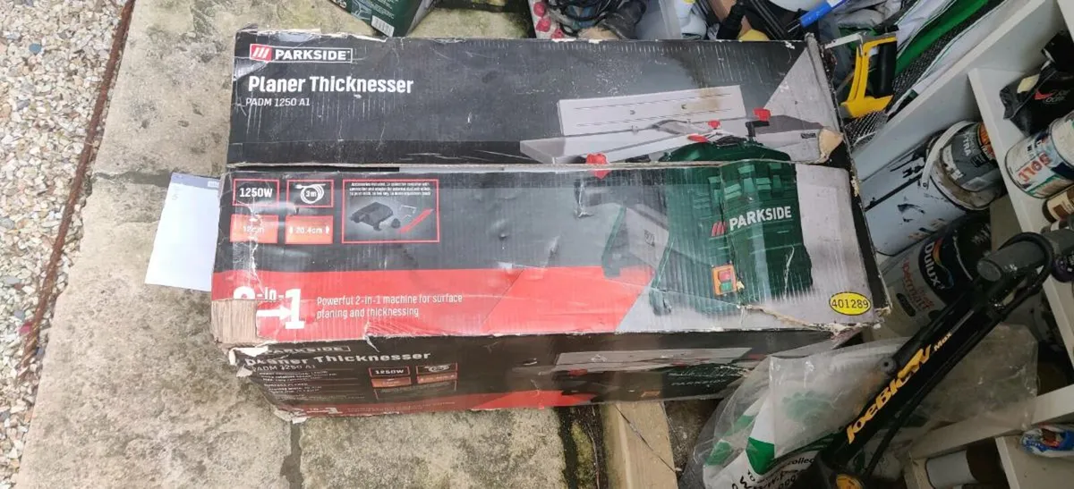 Parkside planer thicknesser