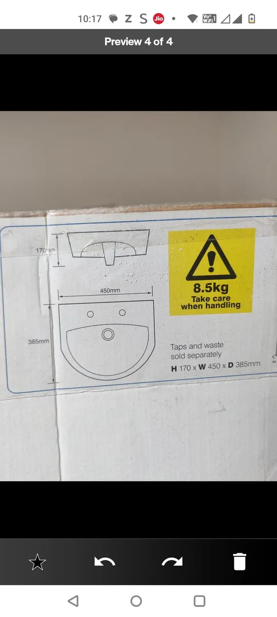 Free Two Tap Hole Basin - Image 4