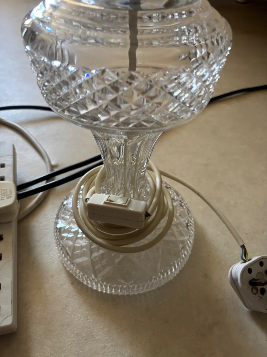 Waterford crystal lamp - Image 2