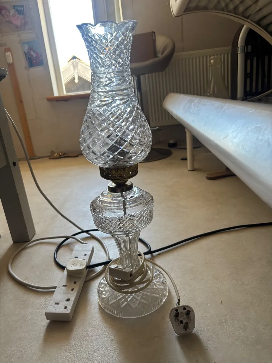 Waterford crystal lamp - Image 4